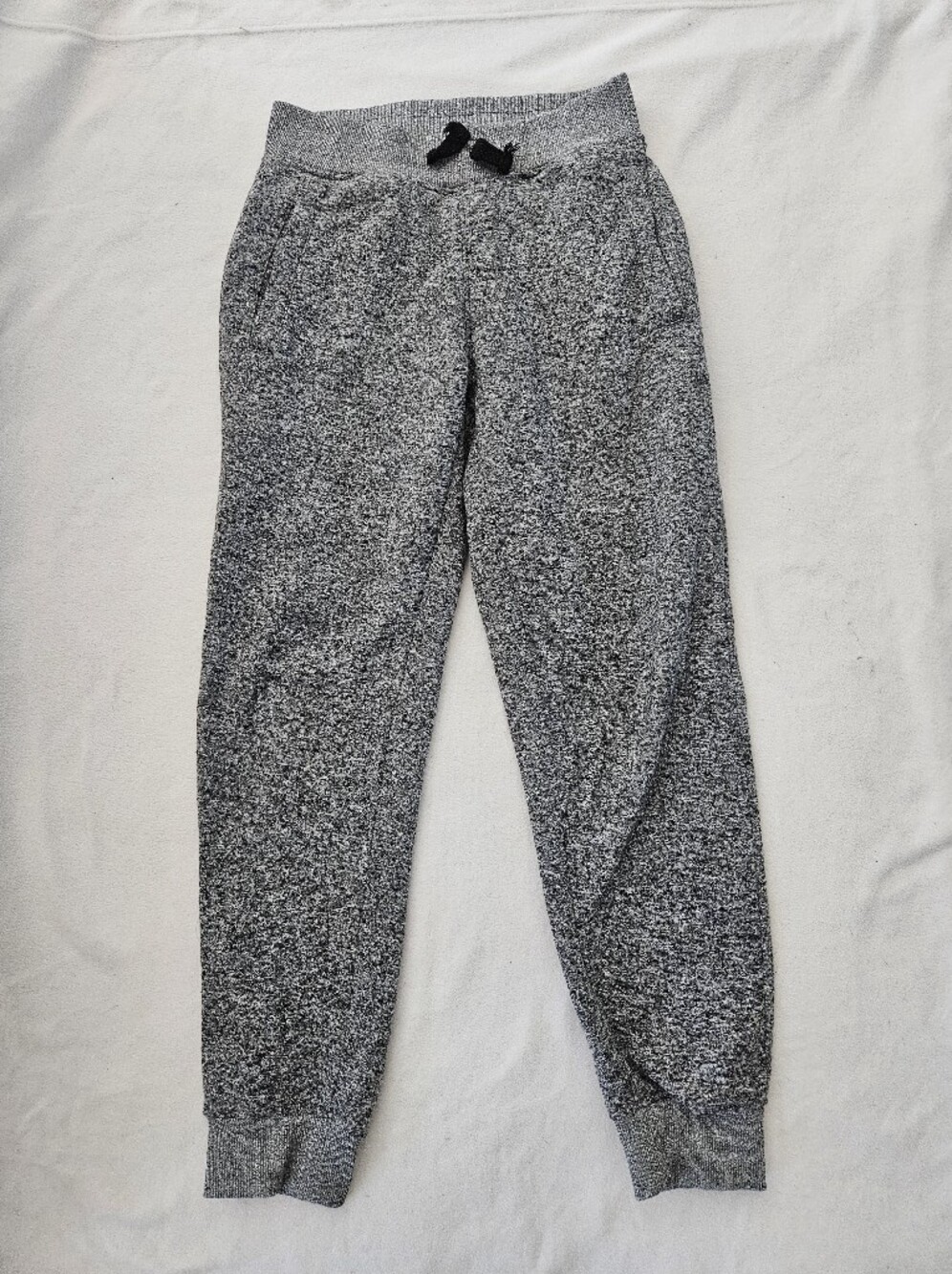 South Pole Boys Gray Marled Jogger Sweatpants